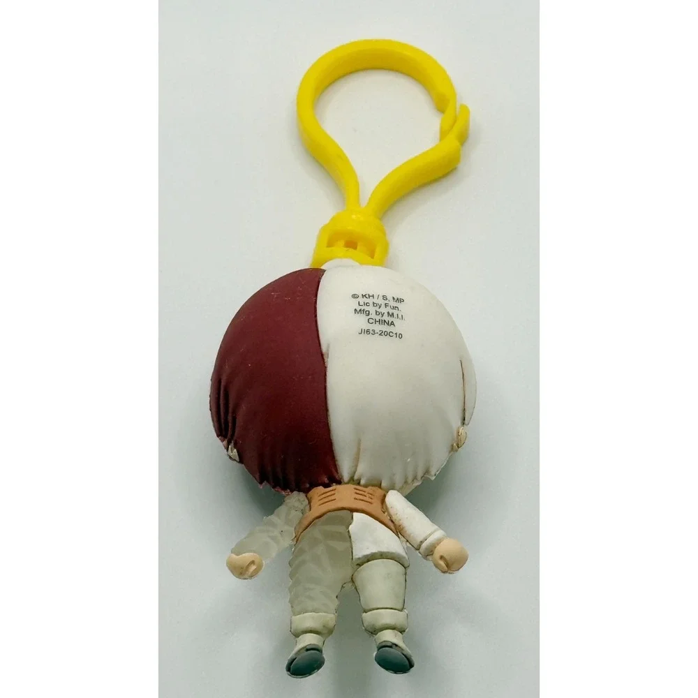 My Hero Academia Minifigure‎ Keychain Clip Red & White